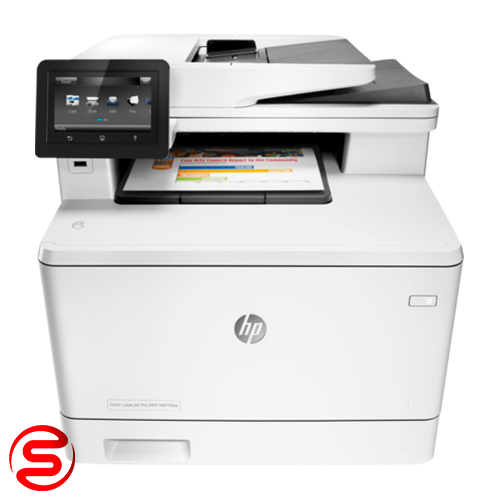 پرینتر چندکاره رنگی مدل HP Color LaserJet Pro MFP M477fdw (220 ولت اورجینال) – استوک